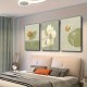 Framed 3 Piece Modern Flower Canvas Painting Minimalist Botanical Wall Art Decor Framed Boho Wall Art Prints For Living Room Bedroom And Office Wall Decor3 Framed 3 Piece Modern Flower Canvas Painting Minimalist Botanical Wall Art Decor Framed Boho Wall Art Prints For Living Room Bedroom And Office Wall Decor3