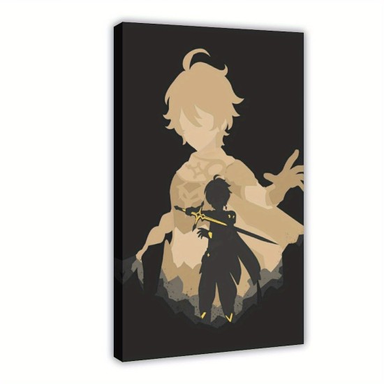 1Pc Canvas Inner Wooden Frame Genshin Impact Aether Creative Art Gam Poster Canvas Poster Bedroom Decor Sports LAndscape Office Room Decor Gift 1Pc Canvas Inner Wooden Frame Genshin Impact Aether Creative Art Gam Poster Canvas Poster Bedroom Decor Sports LAndscape Office Room Decor Gift