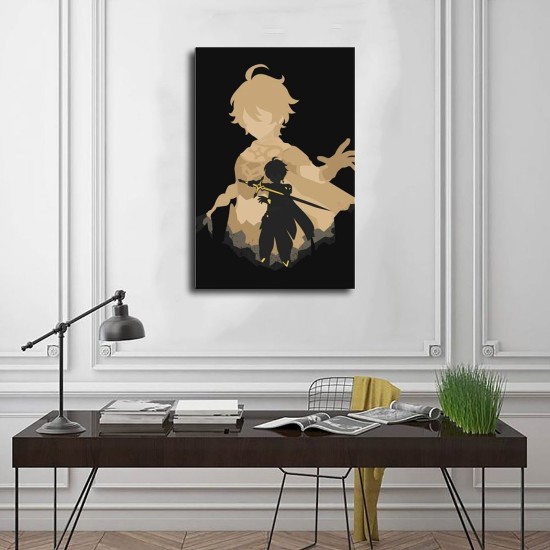 1Pc Canvas Inner Wooden Frame Genshin Impact Aether Creative Art Gam Poster Canvas Poster Bedroom Decor Sports LAndscape Office Room Decor Gift 1Pc Canvas Inner Wooden Frame Genshin Impact Aether Creative Art Gam Poster Canvas Poster Bedroom Decor Sports LAndscape Office Room Decor Gift