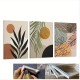 With Frame Set Of 3 Canvas Poster Ready To Hang Abstract Bohemian Floral Canvas Poster 3Pcs 24inchx36inch/60cmx90cm With Framed Canvas painting