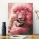 1Pc Canvas Inner Wooden Frame 1Pc Pink Lion And Girl Canvas Art Print Wooden Fantasy Style Cute Dreamy Athetic Wall Decor For Wedding Halloween Bachelor Party Graduation Anniversary Office Suppli 1Pc Canvas Inner Wooden Frame 1Pc Pink Lion And Girl Canvas Art Print Wooden Fantasy Style Cute Dreamy Athetic Wall Decor For Wedding Halloween Bachelor Party Graduation Anniversary Office Suppli