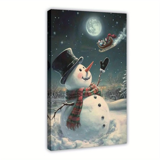 Festival Snowman Canvas Art Poster Suitable For Living Room Bedroom Kitchen Bathroom And Office Full Of Interesting Christmas Wall Art Poster Perfect Room Decoration Framed Festival Snowman Canvas Art Poster Suitable For Living Room Bedroom Kitchen Bathroom And Office Full Of Interesting Christmas Wall Art Poster Perfect Room Decoration Framed