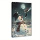 Festival Snowman Canvas Art Poster Suitable For Living Room Bedroom Kitchen Bathroom And Office Full Of Interesting Christmas Wall Art Poster Perfect Room Decoration Framed Festival Snowman Canvas Art Poster Suitable For Living Room Bedroom Kitchen Bathroom And Office Full Of Interesting Christmas Wall Art Poster Perfect Room Decoration Framed