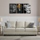 3Pcs Large-Scale Framed Canvas Posters - Inspirational Quotes & Animal Paintings on Pine Wood Frame Art Deco Style Wall Hanging Decor For Bedroom Office Living Room Cafe Bar And DormiTory 3Pcs Large-Scale Framed Canvas Posters - Inspirational Quotes & Animal Paintings on Pine Wood Frame Art Deco Style Wall Hanging Decor For Bedroom Office Living Room Cafe Bar And DormiTory