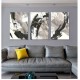 3Pc Wooden Frame Canvas Painting Artwork Bedroom Frame Abstract Black And White Canvas Art Wall Decoration 3 Pieces Gold Gray Printing Painting Modern Artwork 3Pc Wooden Frame Canvas Painting Artwork Bedroom Frame Abstract Black And White Canvas Art Wall Decoration 3 Pieces Gold Gray Printing Painting Modern Artwork