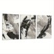3Pc Wooden Frame Canvas Painting Artwork Bedroom Frame Abstract Black And White Canvas Art Wall Decoration 3 Pieces Gold Gray Printing Painting Modern Artwork 3Pc Wooden Frame Canvas Painting Artwork Bedroom Frame Abstract Black And White Canvas Art Wall Decoration 3 Pieces Gold Gray Printing Painting Modern Artwork