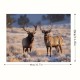 Vintage Christmas Elk And Donkey Deer Canvas Wall Art-Living Room Bedroom Decoration Printed With Wooden Frame-Holiday Home Embellishment (11.8 X15.7 Inches) Vintage Christmas Elk And Donkey Deer Canvas Wall Art-Living Room Bedroom Decoration Printed With Wooden Frame-Holiday Home Embellishment (11.8 X15.7 Inches)