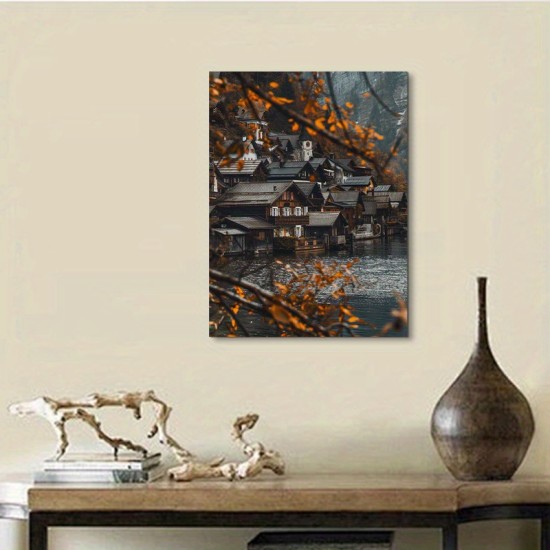 1Pc Framed Canvas Painting - High-Quality Wall Art For Living Room Bedroom Office Cafe Garage Decor - Ideal Holiday Birthday Gift 1Pc Framed Canvas Painting - High-Quality Wall Art For Living Room Bedroom Office Cafe Garage Decor - Ideal Holiday Birthday Gift