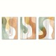 3 Pcs/Set Wooden Framed Canvas Poster Modern Art Curve Color Block Poster Ideal Gift For Bedroom Living Room Corridor Wall Art Wall Decor Winter Decor Wall Decor Room Decoration Wooden Frame - Thickness 0.6inch 3 Pcs/Set Wooden Framed Canvas Poster Modern Art Curve Color Block Poster Ideal Gift For Bedroom Living Room Corridor Wall Art Wall Decor Winter Decor Wall Decor Room Decoration Wooden Frame - Thickness 0.6inch